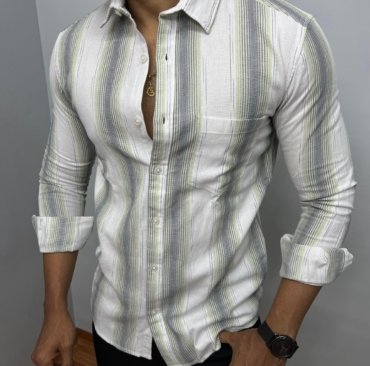 New Trending Limited Edition Heavy Quality Cotton Matty Fabric Collar Shirt