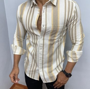 Trending Limited Edition Heavy Quality Cotton Matty Fabric Collar Shirt