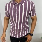 Cotton Matty Fabric Collar Neck Half Sleeve T-Shirt