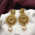 New Trending Attractive Handmade Gold Plated Jewellry Earrings for Woman and Girls