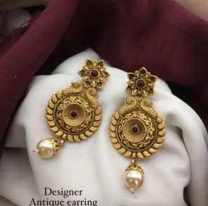 New Latest Attractive Handmade Gold Plated Jewellry Earrings for Woman and Girls