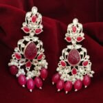 Latest Beautiful Premium Quality Chand Bali Kundan Earrings