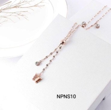 New Fancy Exclusive chain with pendant Beautiful Daily Wear Necklace Chain For Women & Girls