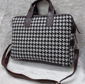 New Heavy quality jacquard fabric used Unisex laptop bag