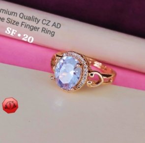 Most Trending CZ A.D. Free Size Ring