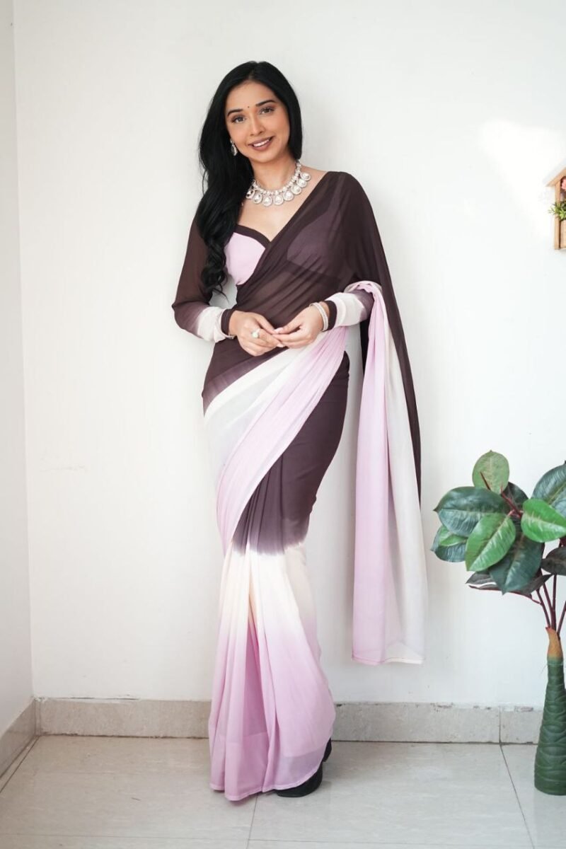 Premium Georgette Saree