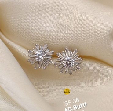 Fancy A.D.Diamond Butti Earrings