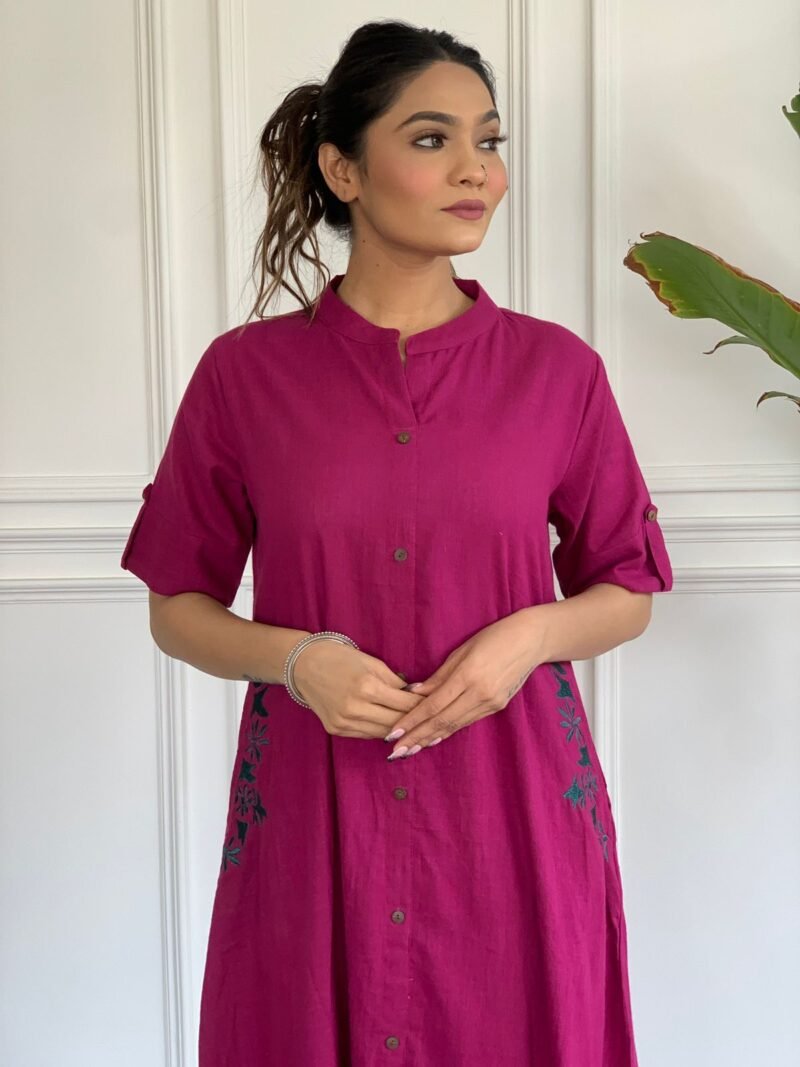 Presenting New south cotton aline kurta set - Image 5