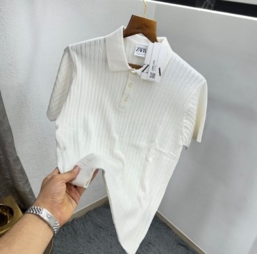 Premium Zara  classic Knitted Polo T-Shirts