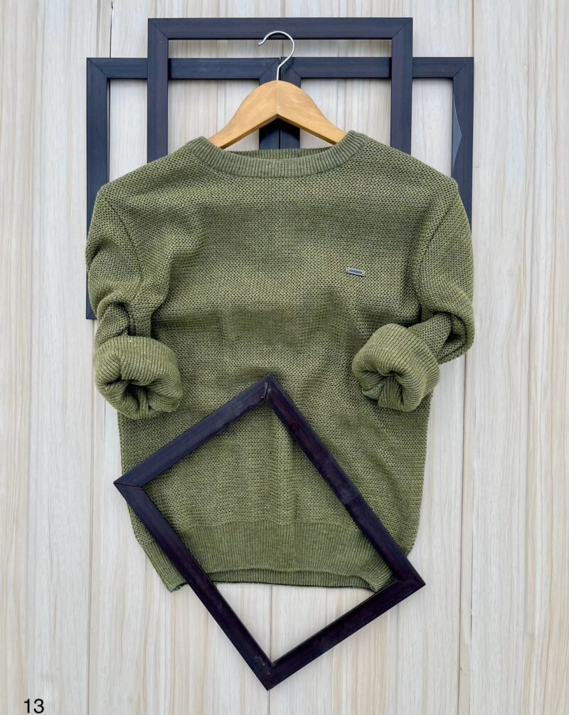 FABRIC WOLLEN PULLOVER - Image 3