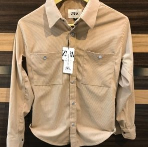 TRENDING FULLY BRANDED  CORDUROY SHIRTS