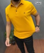 Premium Quality Calvin Klein Collar T-shirt - Image 2