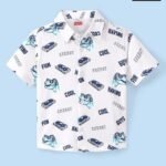 New Babyhug Half Sleeves Fancy Shirts