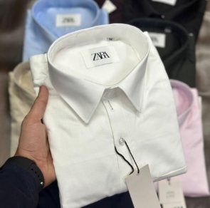 New Zara full sleeve plain shirt