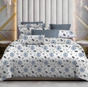 New Blanca 4 pc Dohar Bedsheet Set