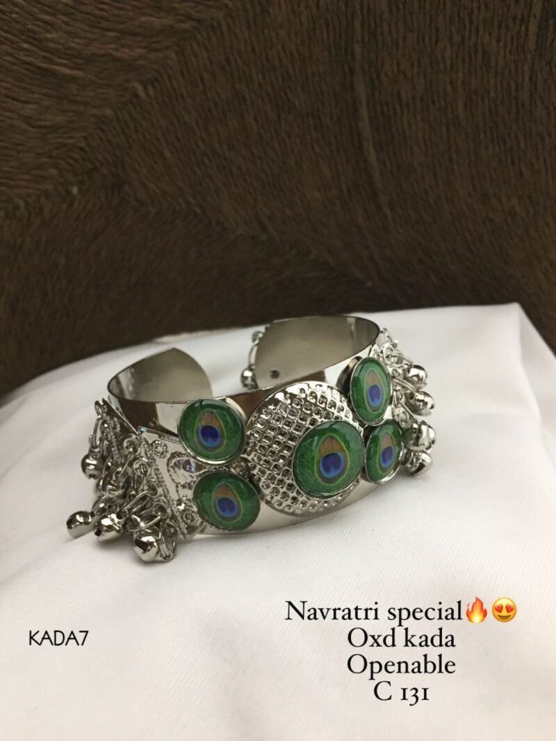 Beautiful Navratri Special Premium Openable Oxidized Kada