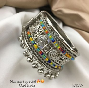 Latest Navratri Special Premium Openable Oxidized Kada