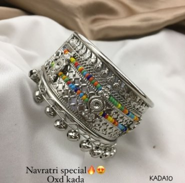 New Latest Navratri Special Premium Openable Oxidized Kada