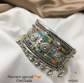 Fancy Navratri Special Premium Openable Oxidized Kada