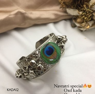 New Fancy Navratri Special Premium Openable Oxidized Kada