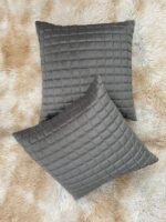 Elegant Holland Fabric Self Embroidered Cushion Covers