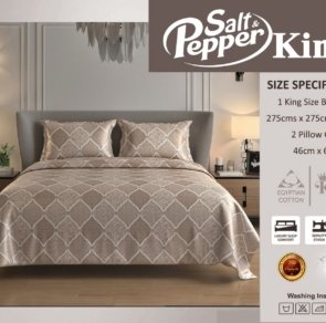 ULTRA FANCY LUXURIOUS KING-SIZE BEDSHEET