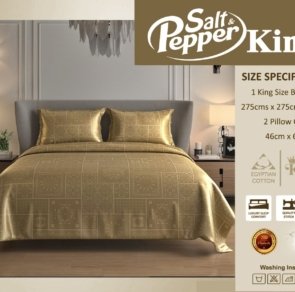 NEW LATEST ULTRA LUXURIOUS KING-SIZE BEDSHEET