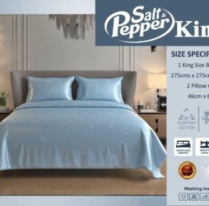 NEW ULTRA BEAUTIFUL LUXURIOUS KING-SIZE BEDSHEET