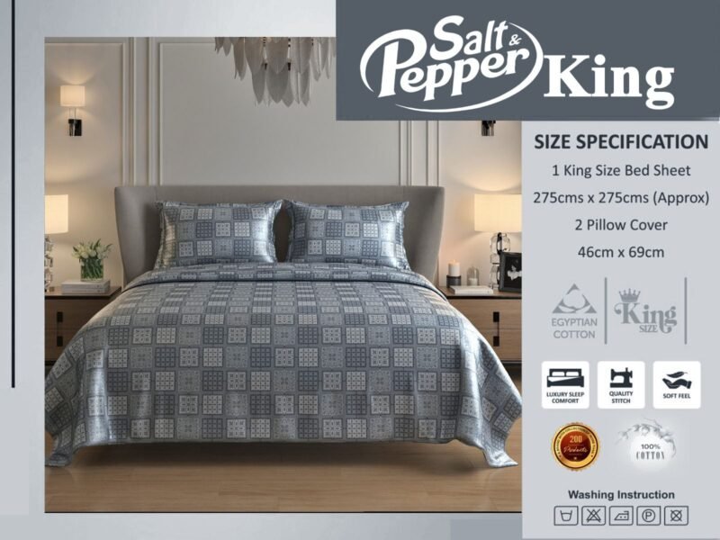 NEW TRENDING ULTRA LUXURIOUS KING-SIZE BEDSHEET - Image 2