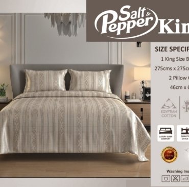 NEW TRENDING ULTRA LUXURIOUS KING-SIZE BEDSHEET