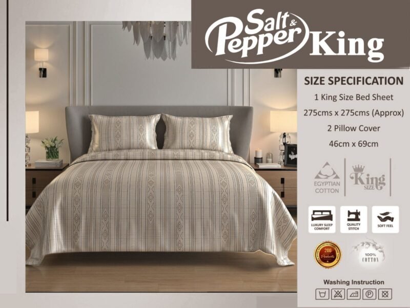 NEW TRENDING ULTRA LUXURIOUS KING-SIZE BEDSHEET