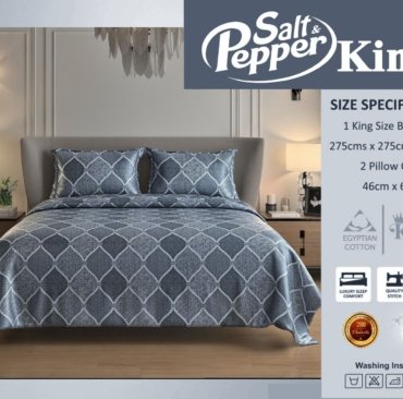 NEW ULTRA LUXURIOUS KING-SIZE BEDSHEET