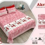 Adorable Jumbo size bedsheets with 2 pillow covers