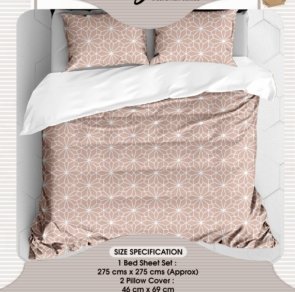 NEW KING SIZE BED SHEET