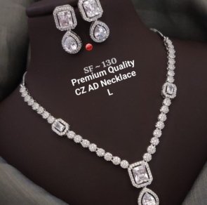 New Trending A.D.Diamond Necklace