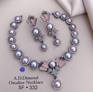 Fancy A.D.Diamond Necklace