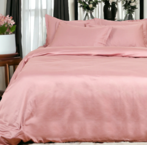 CLASSIC ITALIAN WOODSY ROSE SOLID BEDDING