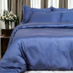 CLASSIC ITALIAN AZURE BLUE SOLID BEDDING