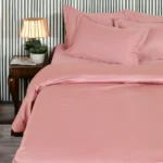 CLASSIC ITALIAN WOODSY ROSE SOLID BEDDING - Image 5