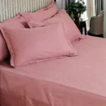 CLASSIC ITALIAN WOODSY ROSE SOLID BEDDING - Image 7