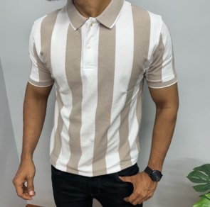 Matty Striped T- Shirt-goodsdream