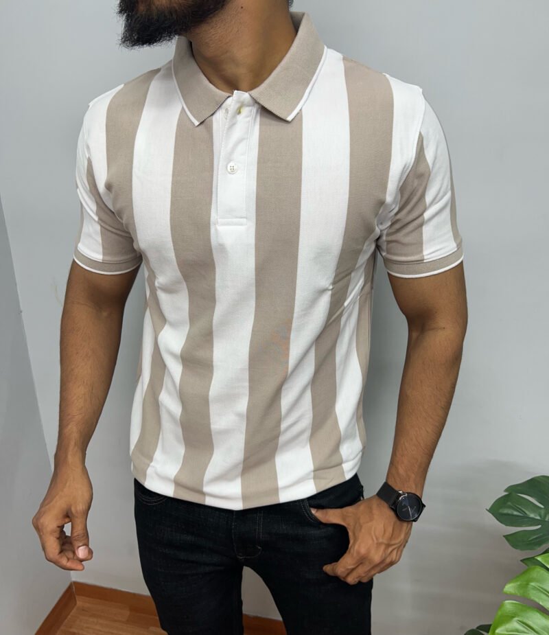 Matty Striped T- Shirt-goodsdream